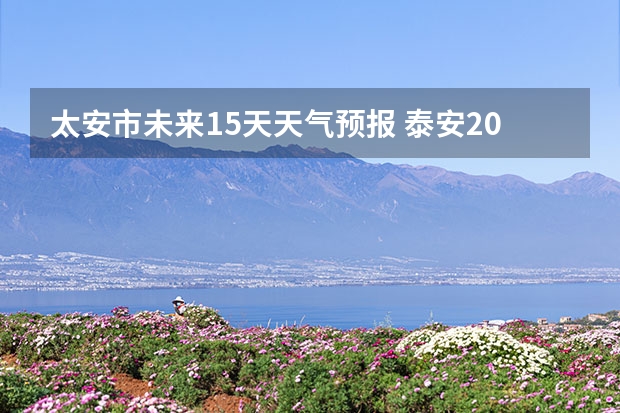 太安市未来15天天气预报 泰安2023春节假期天气预报春节期间泰安天气