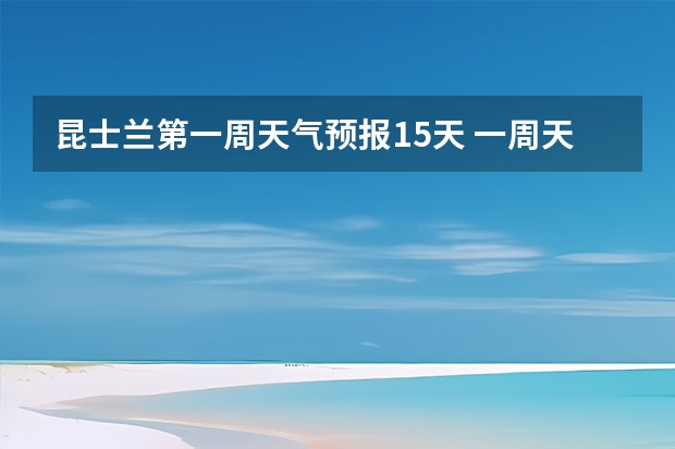 昆士兰第一周天气预报15天 一周天气预报